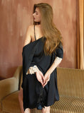 ICE SLING WATER SOLUBLE LACE HOME PAJAMAS SET