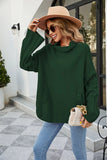 TURTLENECK LONG SLEEVE LOOSE SWEATER