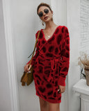 WOMEN WINTER SEXY HIP WARM SWEATER