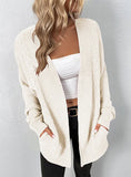 RETRO TWIST POCKET SWEATER COAT