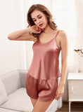SILK SEXY SLING NIGHTGOWN SUIT