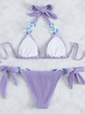 STRAPPED SEXY HALTER BEACH BIKINI
