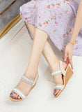 BOHEMIAN PLATFORM WEDGE SANDALS