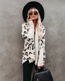 LEOPARD LONG CARDIGAN FEMALE BOHEMIAN