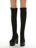 OVER-THE-KNEE SUPER HIGH HEEL ELASTIC BOOT GIRL