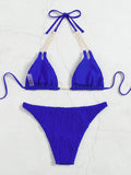 CHAIN SEXY CABLE BACKLESS BIKINI