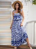 WOMEN PRINT LONG DRESS