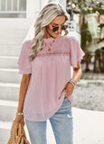 JACQUARD SHORT-SLEEVED SHIRT