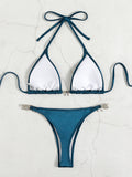 SEXY DIAMOND PENDANT TETHER BEACH BIKINI