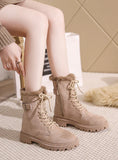 THICK BELT BUCKLE BOTTOM MARTIN BOOTS