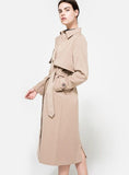 WOMAN CLASSIC DOUBLE BREASTED TRENCH COAT