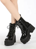 WOMEN'S LOOSE CAKE THICK PLATFORM BOOTS