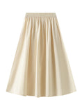 WOMEN MEDIUM LONG SKIRT