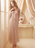 PALACE GAUZE HOME NIGHTGOWN LONG DRESS
