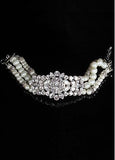 Cute Bracelets With Rhinestones & Pearls Brilliant Alloy 