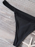 Sequined Floral Bralette Swimsuits