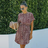 Floral Chiffon Dress Skirt