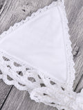 Bralette Paisley Crochet Bandage Bikini