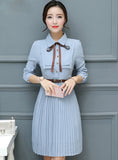 New Chiffon Midi Dress Bodycon Korean Dresses Boho 