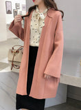 Turtleneck Ribbed Long Sleeve Knit Sweater Dress