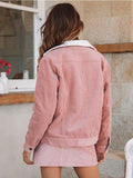 Stunning Sleeve Solid Colors Winter Coat Tops