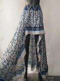 Stylish Printed Waisted Bohemia Skirt