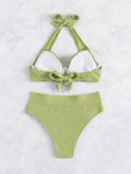 HALTER HIGH WAIST BIKINI
