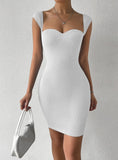 SEXY SLEEVELESS KNIT SLING DRESS