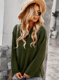 V-NECK SEXY WARM SWEATER