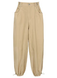 LOOSE SWEATPANTS ADJUSTABLE WAIST PANT