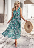 LEISURE HOLIDAY SILM WAIST VEST DRESS