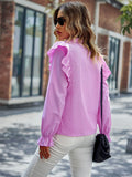 WOMEN FASHION STRIPED TOP SHIRT