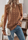 WOMEN RUFFLED SHIRT TOP