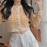 WOMEN SHORT SLIM CARDIGANS SWEET