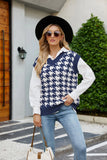 TRELLIS SWEATER SLEEVELESS VEST TOP