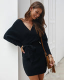 WINTER SEXY WARM SWEATER DRESS