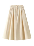 WOMEN MEDIUM LONG SKIRT