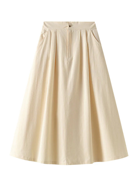 WOMEN MEDIUM LONG SKIRT