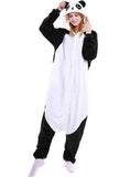 BLACK KUNGFU PANDA COSTUME WINTER WARM SLEEPWEAR