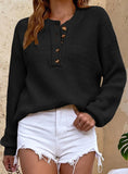 SOLID COLOR TURTLENECK KNITTED SWEATER