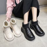 WOOL-WOOL THICK-SOLED SNOW BOOTS