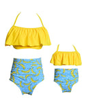 Mommy and Me Swimsuits Family Matching Swimwear Bikini Set