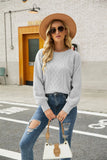 LONG-SLEEVED ROUND NECK SWEATER
