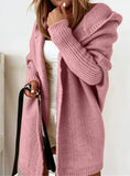 WOMEN KOREAN FASHION LOOSE BATWING SLEEVE SWEATERS