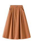 WOMEN MEDIUM LONG SKIRT