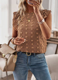WOMEN RUFFLED SHIRT TOP