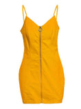 PENCIL TIGHT BEACH DRESS LADIES V-NECK COTTON DRESS
