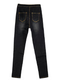 WOMEN HIGH WAIST SLIM-FIT JEANS