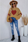 LOOSE ROUND NECK TURTLENECK LONG SLEEVE SWEATER