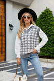 TRELLIS SWEATER SLEEVELESS VEST TOP